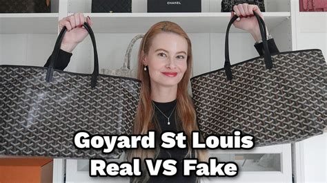 real and fake goyard tote|goyard tote knockoff.